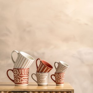 Lot de 8 tasses diwali 10 cl