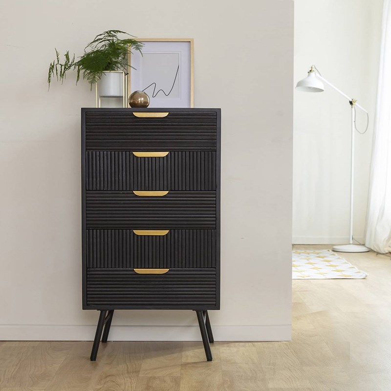 Chiffonnier en bois de manguier james