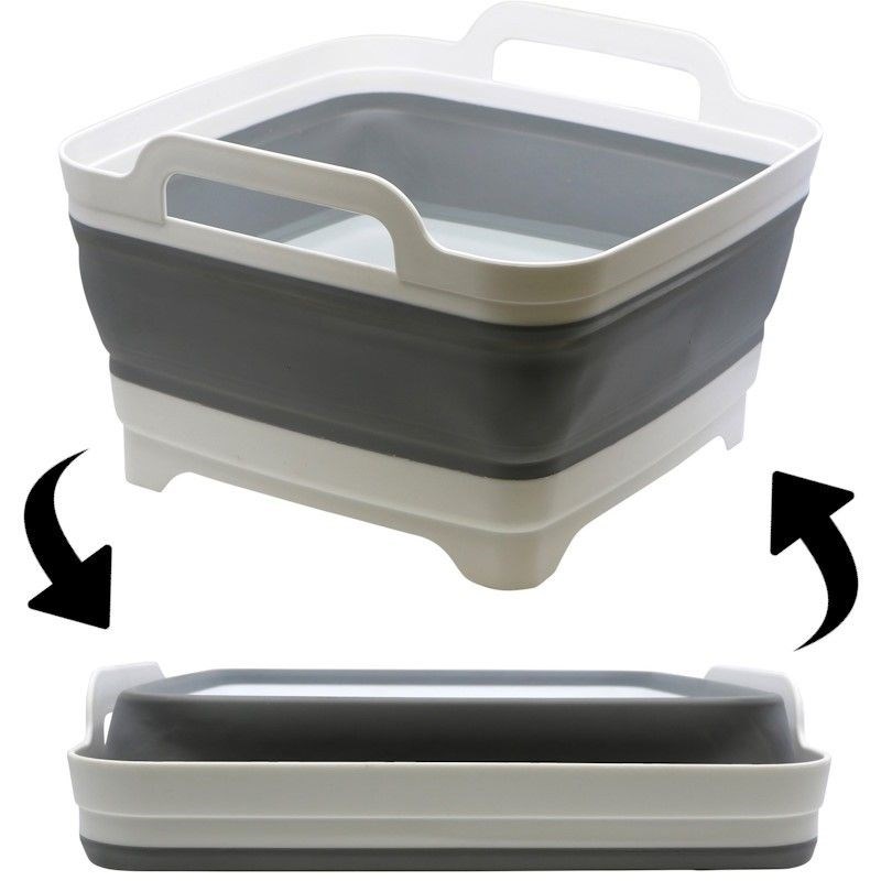 Cao - Bassine pliable de camping cao rétractable 9l