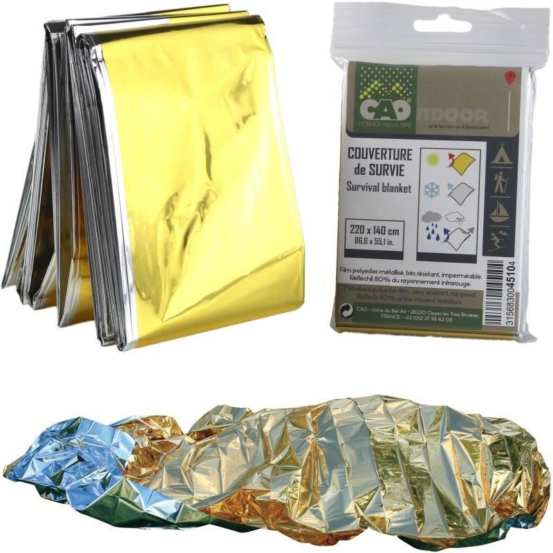 Couverture de survie cao