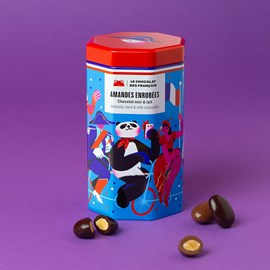 Amandes enrobées de chocolat