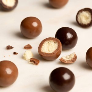 Billes croustillantes au chocolat