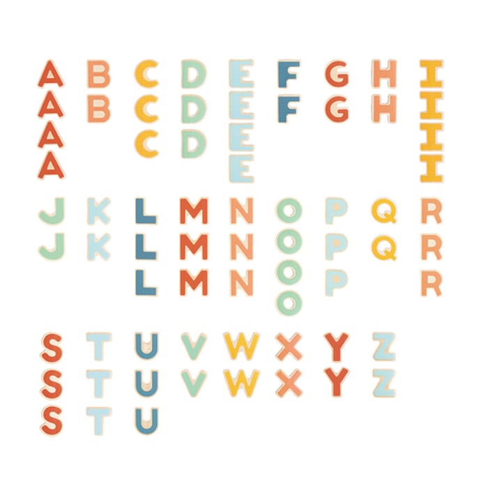 Mon alphabet aimanté - multicolore - Hape