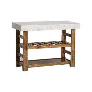 Billot en bois et en marbre