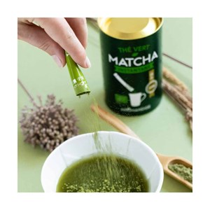 Matcha instantané bio en stick – boisson prête, douceur & énergie naturelle