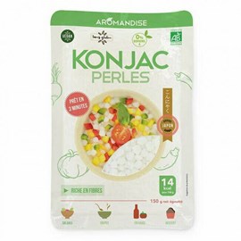 Perles de konjac bio faibles calories fibres japon 150g