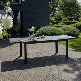 Table de jardin aluminium 6&nbsp;10 p