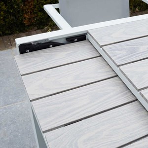 Table de jardin aluminium 6&nbsp;10 p