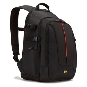 Case logic sac à dos noir et rouge - dcb309k