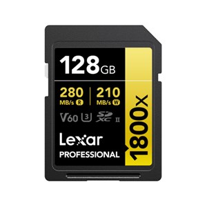 Lexar carte sdxc 128 go 1800x pro 270 m