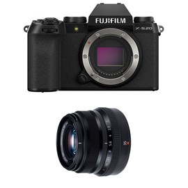 Fujifilm x-s20 noir + 35mm f2 wr