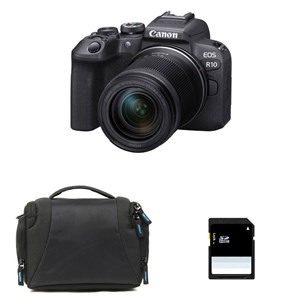 Canon eos r10 + rf-s 18-150mm f3.5-6.3 is stm + sac + carte sd 8 go