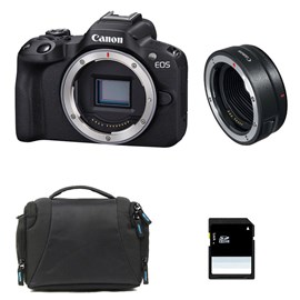 Canon eos r50 + sac + carte sd 8 go + bague ef-eos r