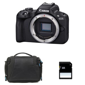 Canon eos r50 nu + sac + carte sd 8 go