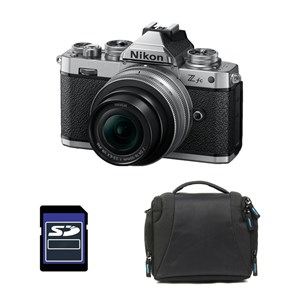 Nikon z fc + z 16-50 silver + sac + carte sd 8 go