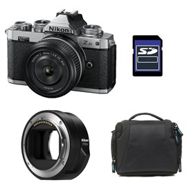 Nikon z fc + z 28mm f2.8 se + sac + carte sd 8 go + adaptateur ftz ii
