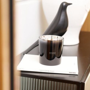 Grande bougie parfumée 450g ambre