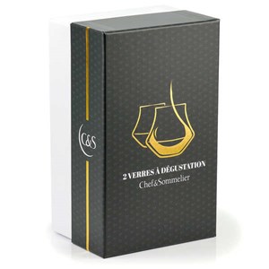 Coffret de 2 verres warm whisky et rhum
