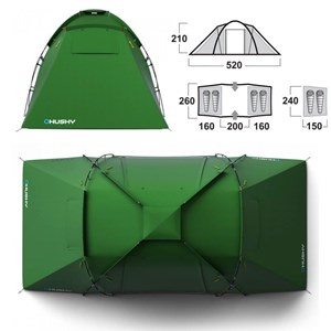 Tente husky boston 4 dural