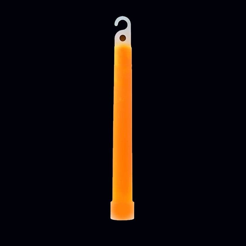 Bâton lumineux militaire nice glow stick orange