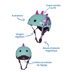 Casque dragon 3d
