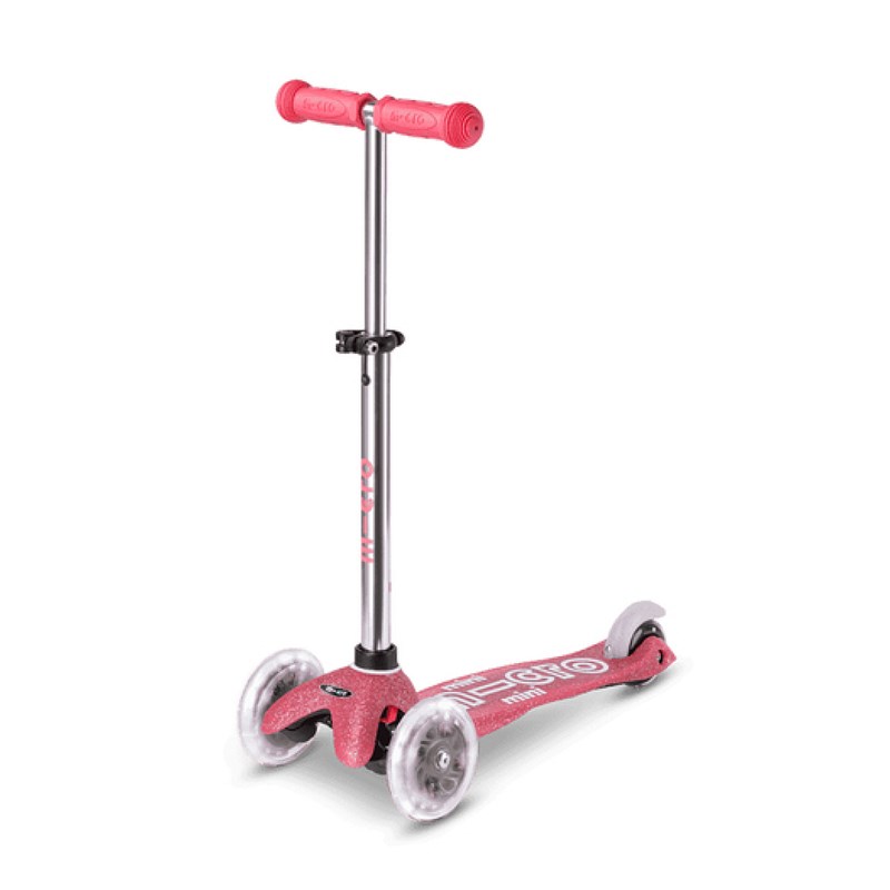 Trottinette micro rose